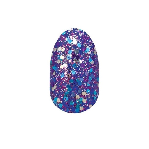 ColorStreet Manicure NailStrips MardiGras-Purple, Blue, SilverSparkles 2 for $18 - Picture 2 of 8